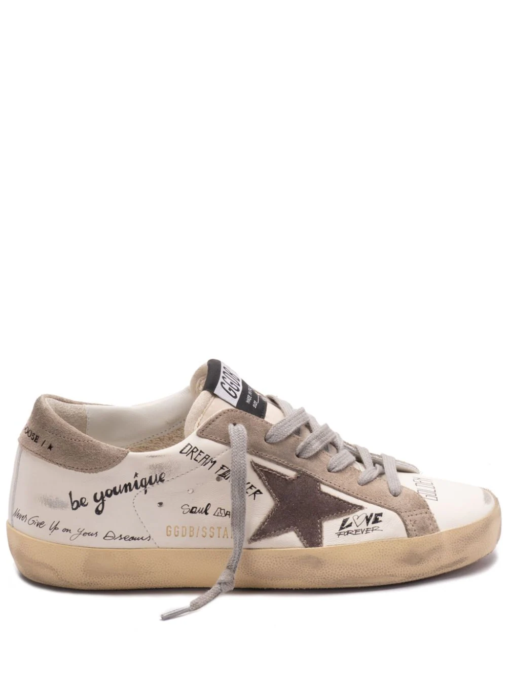 Golden Goose DB Superstar Sneakers White Taupe | Luxury and style at your fingertips