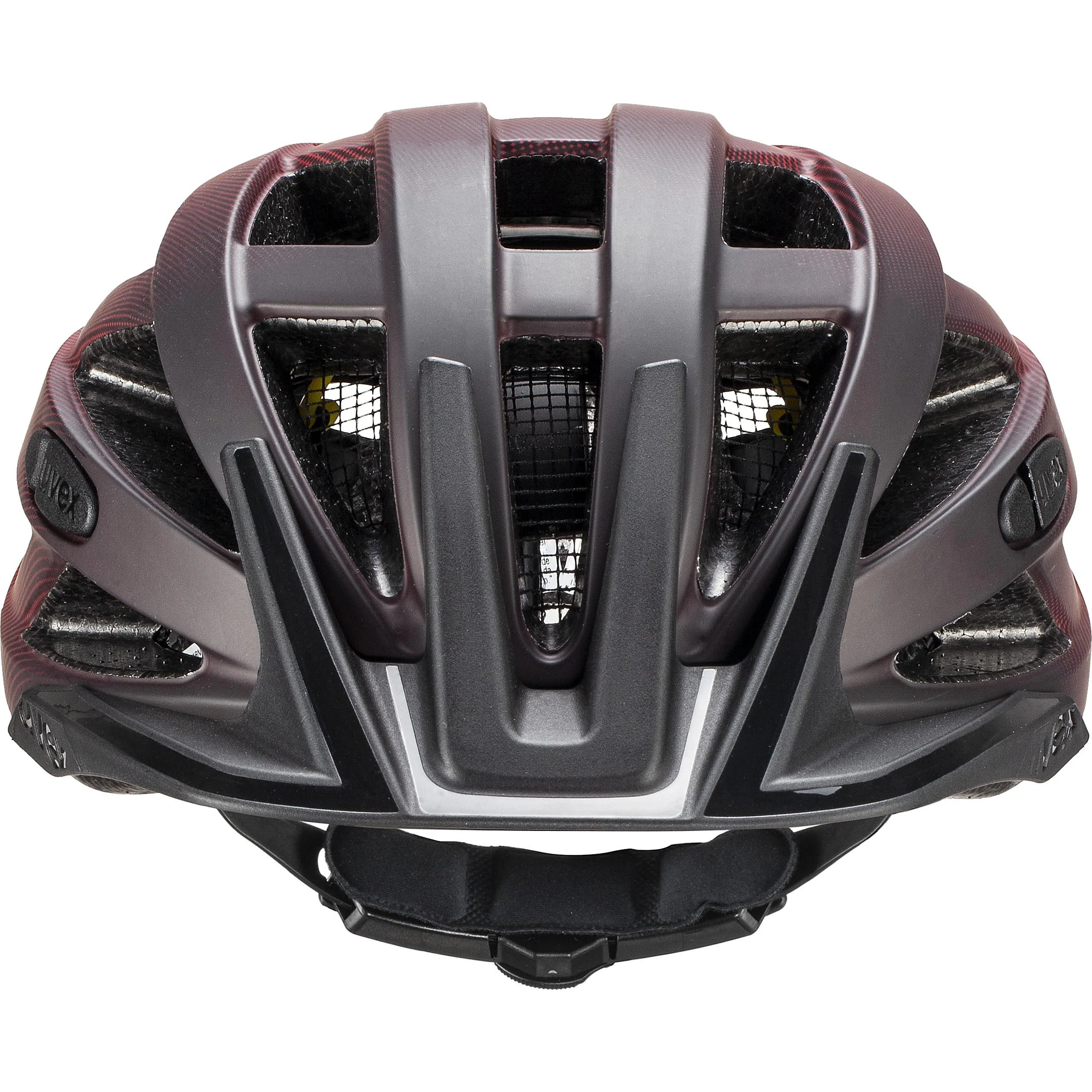 helmet Uvex I-VO CC Mips - Black/Red Matt