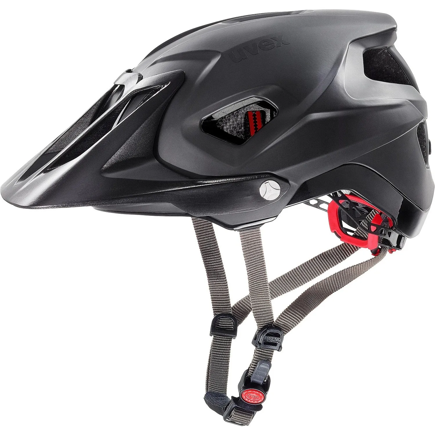 helmet Uvex Quatro Integrale - Black Mat/Shiny