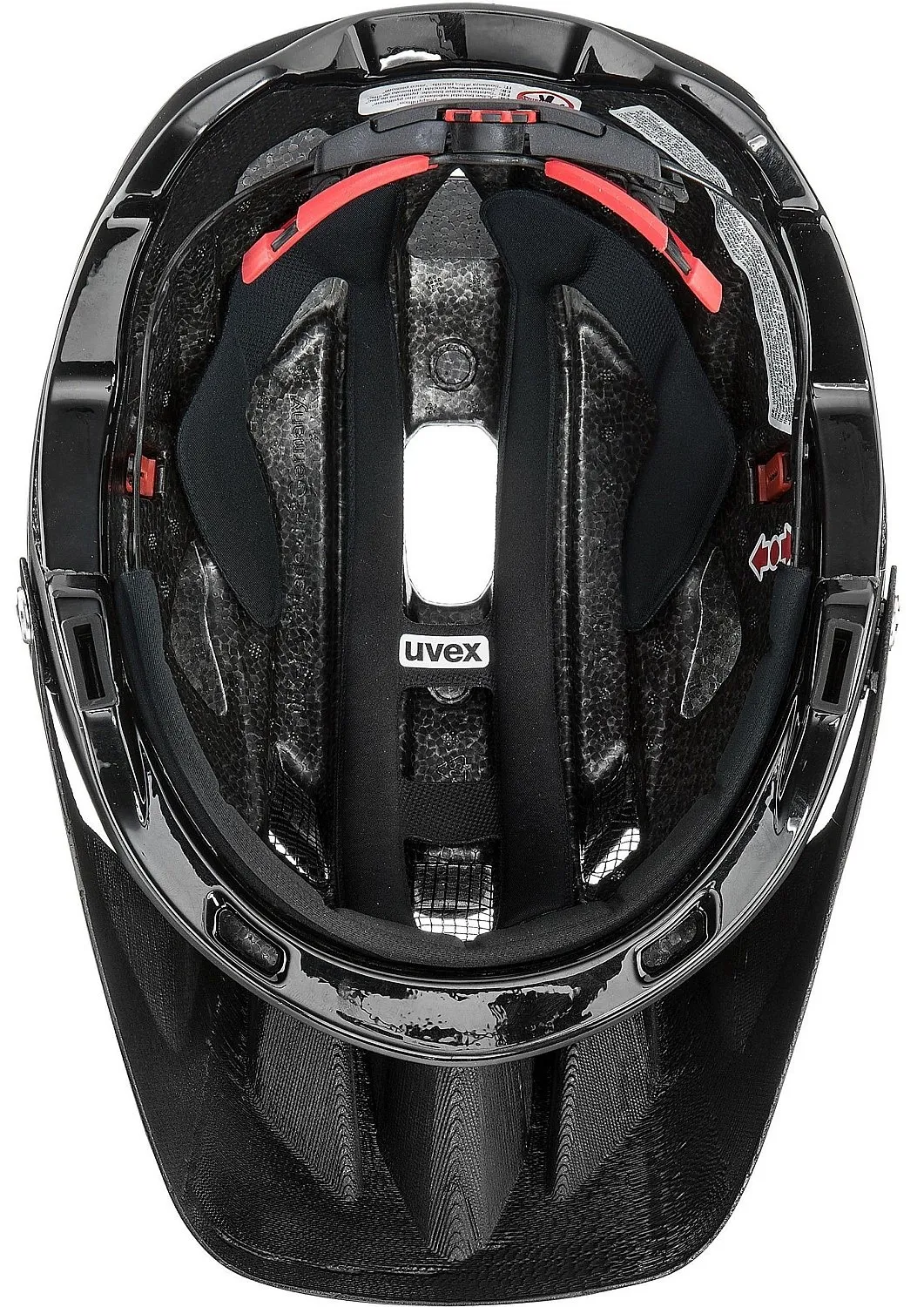 helmet Uvex Quatro Integrale - Black Mat/Shiny