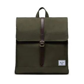 Herschel City Mid-Volume Ivy Green / Chicory Coffee Backpack