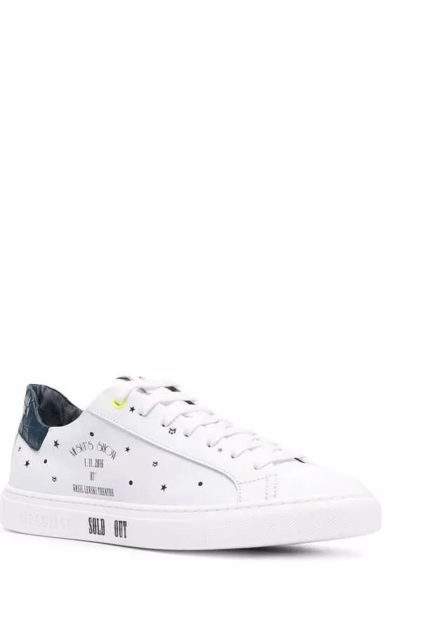 Hide&Jack logo-printed sneakers White