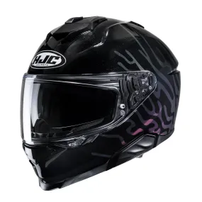 HJC I71 Celos Helmet - Black/Black