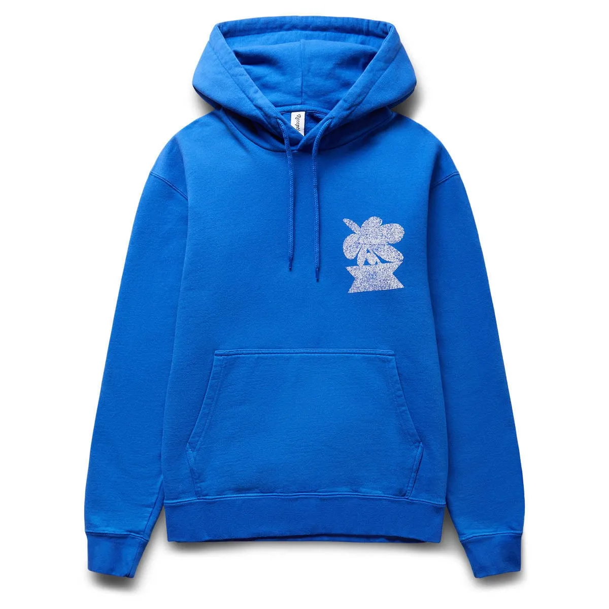 HOODED SWEAT BRUSHED FLEECE ELECTRIC BLUE | Bodega