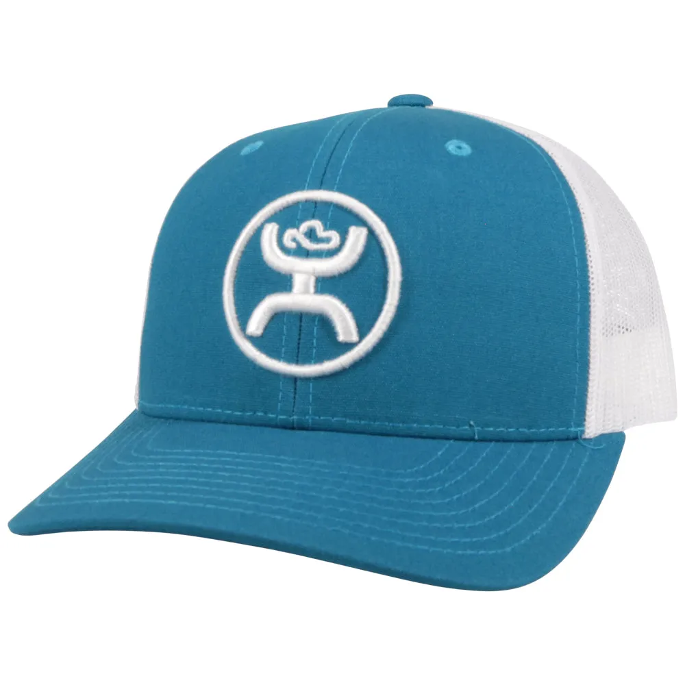 Hooey O Classic Teal and White Hat