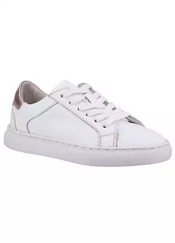 Hush Puppies Girls White Mini Camille Trainers | Grattan