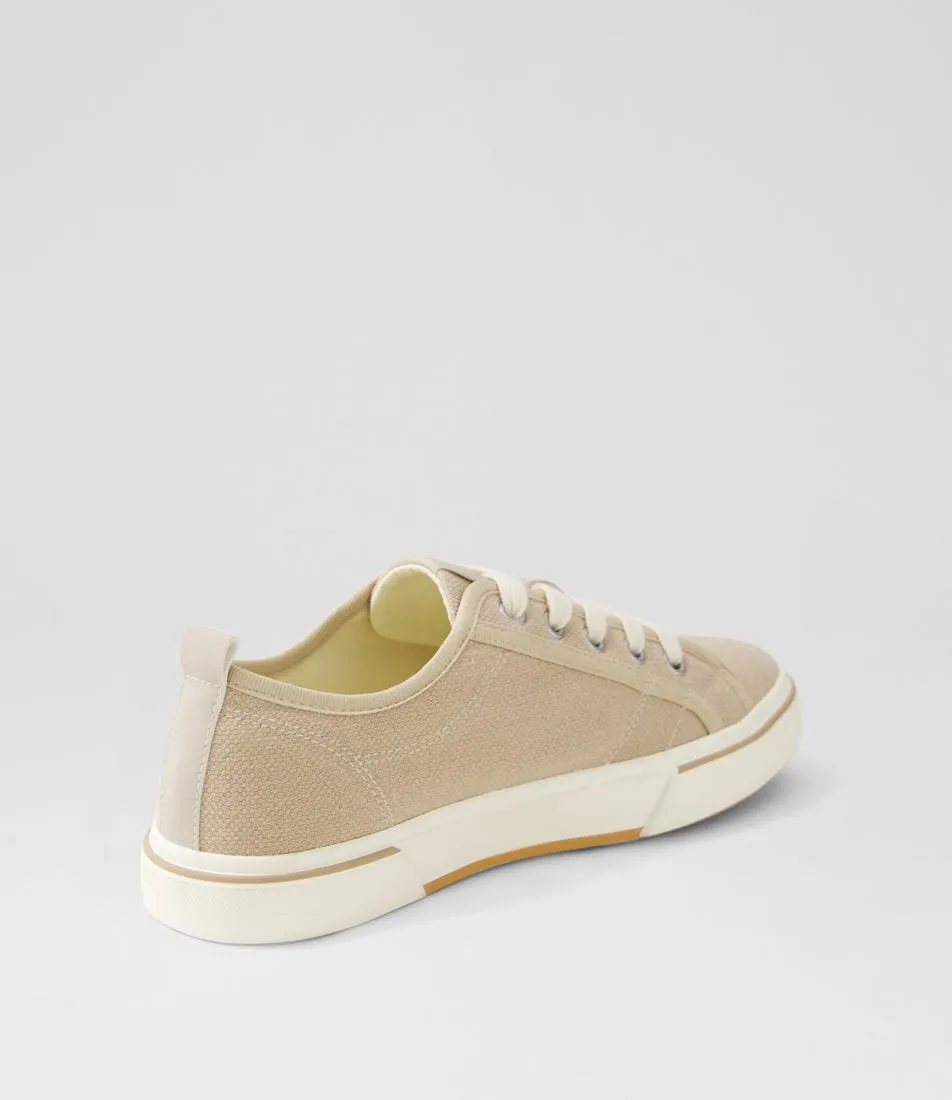 I LOVE BILLY Rontello Beige Canvas Sneakers