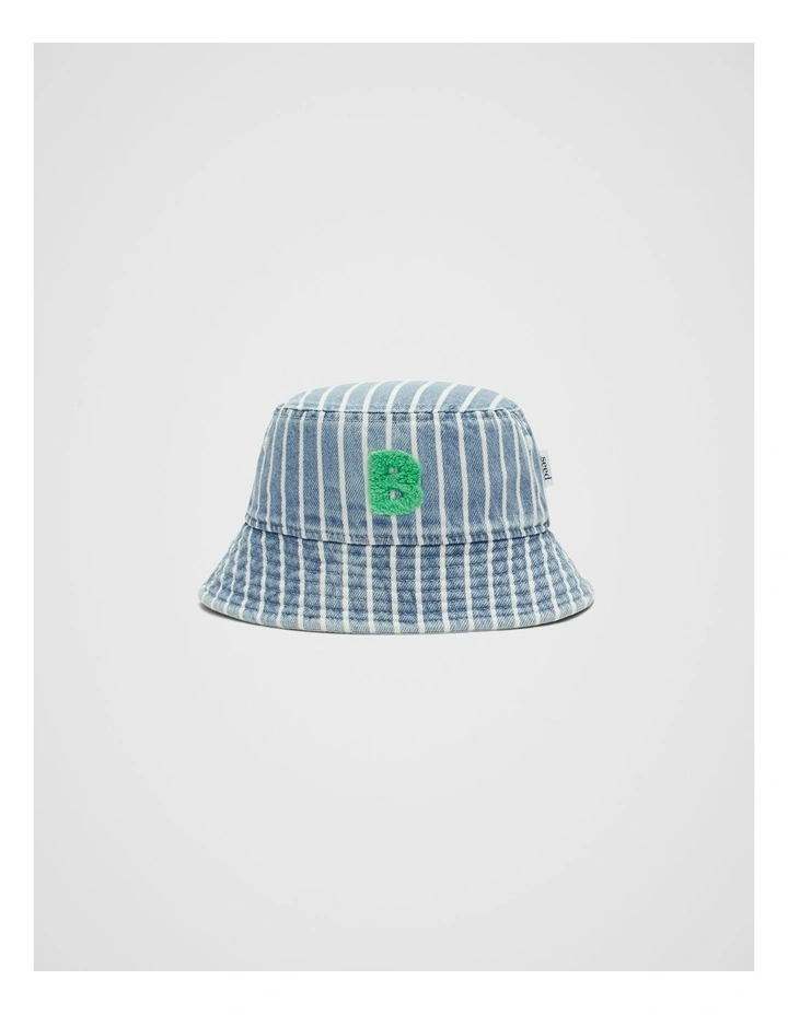 Initial Denim Sun Hat in B