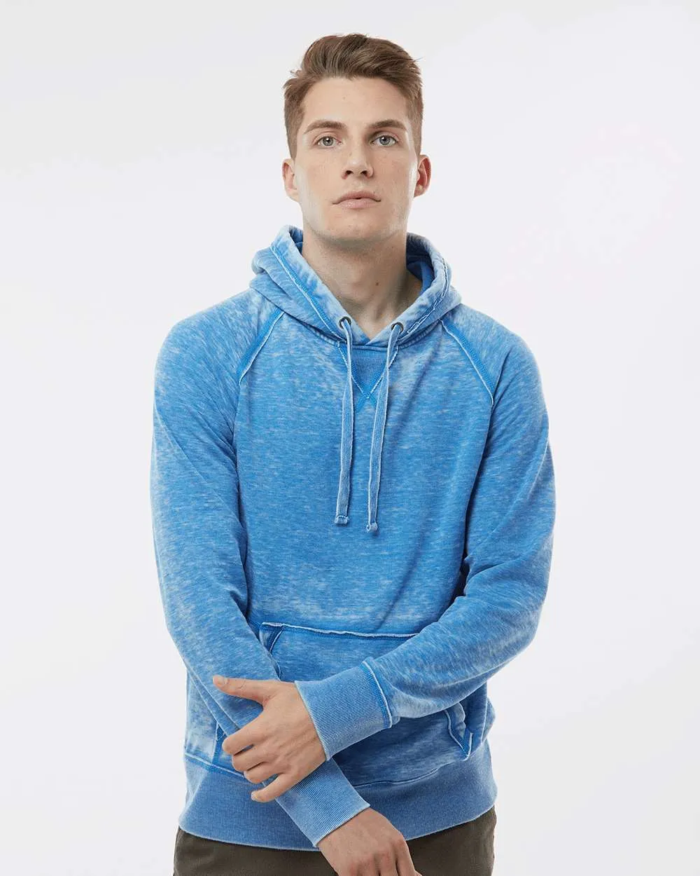 J America Vintage Zen Fleece Hooded Sweatshirt