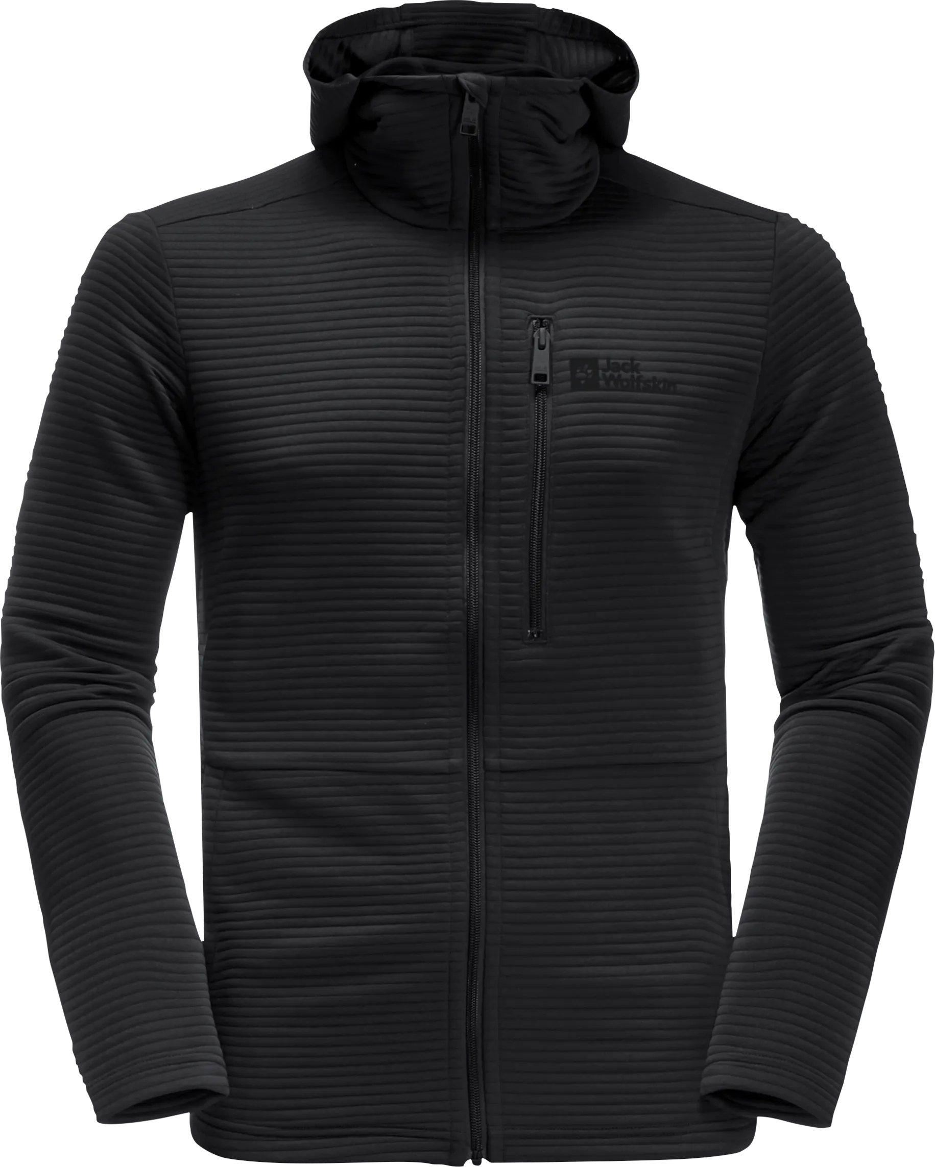 Jack Wolfskin Men's Modesto Hooded Jacket Black | Buy Jack Wolfskin Men's Modesto Hooded Jacket Black here | Outnorth