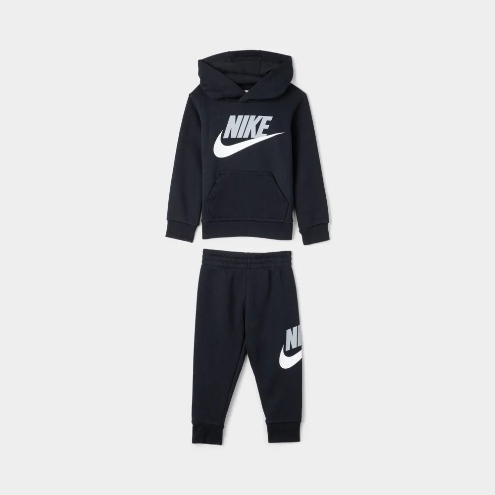 JD Sports Nike Infants' Pullover Hoodie and Joggers Set / Black