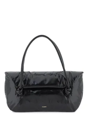 Jil Sander    Jil Sander Padded Leather Shoulder Bag