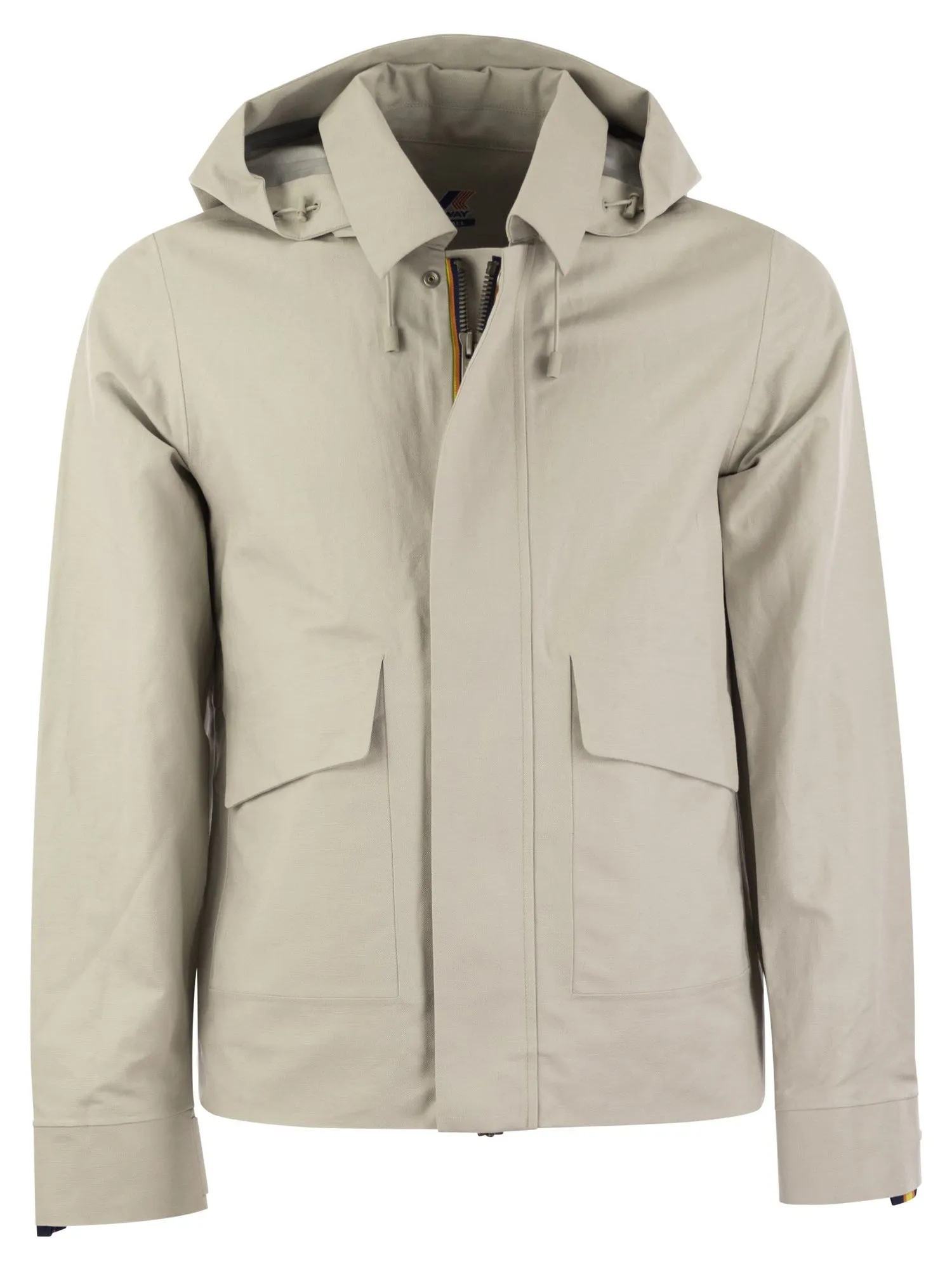 K Way    K Way Kaya Linen Blend 2 L Hooded Jacket