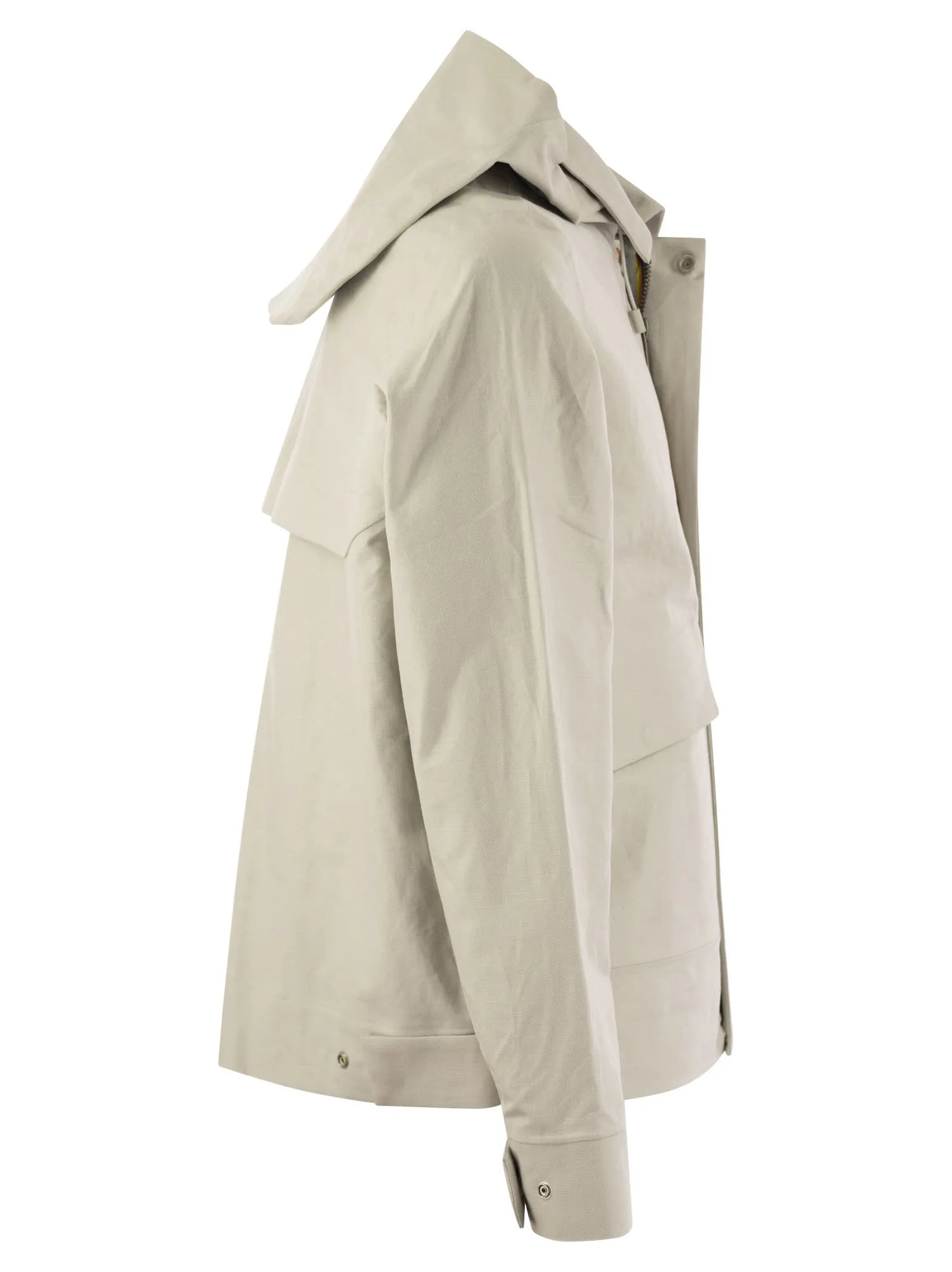 K Way    K Way Kaya Linen Blend 2 L Hooded Jacket