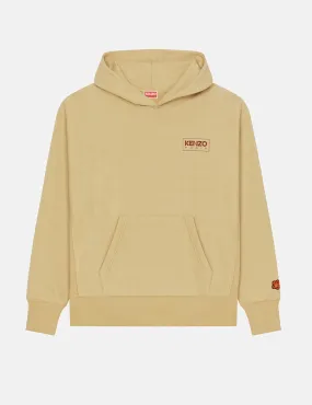 Kenzo Paris Oversized Hooded Sweatshirt - Beige