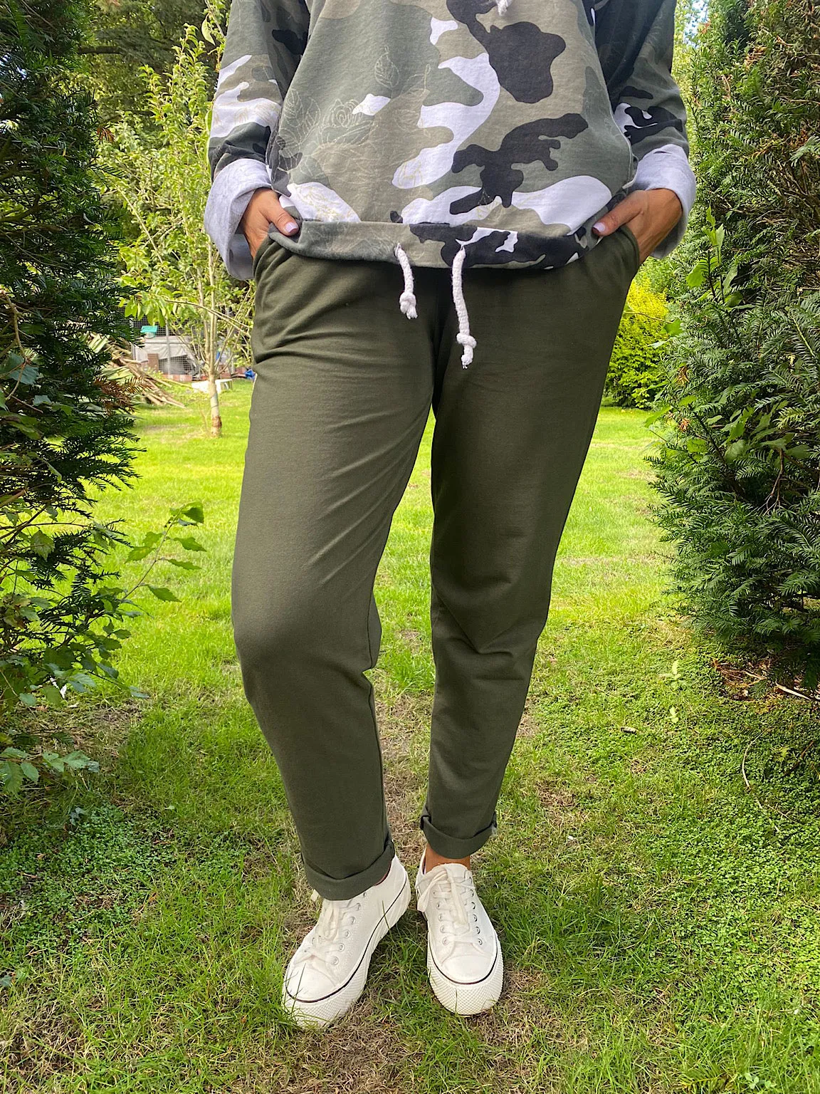 Khaki Joggers Ebony