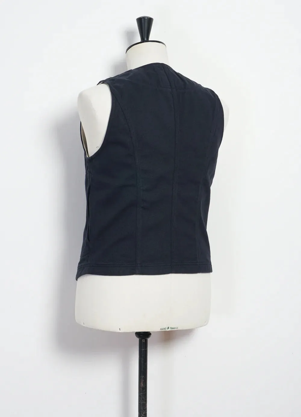 Knud, Workwear waistcoat, Dark Navy