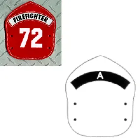 LA Style Fire Helmet Shields L1