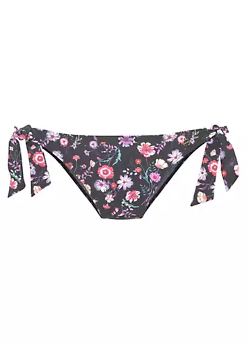 LASCANA Avery Side Tie Bikini Bottoms | Kaleidoscope