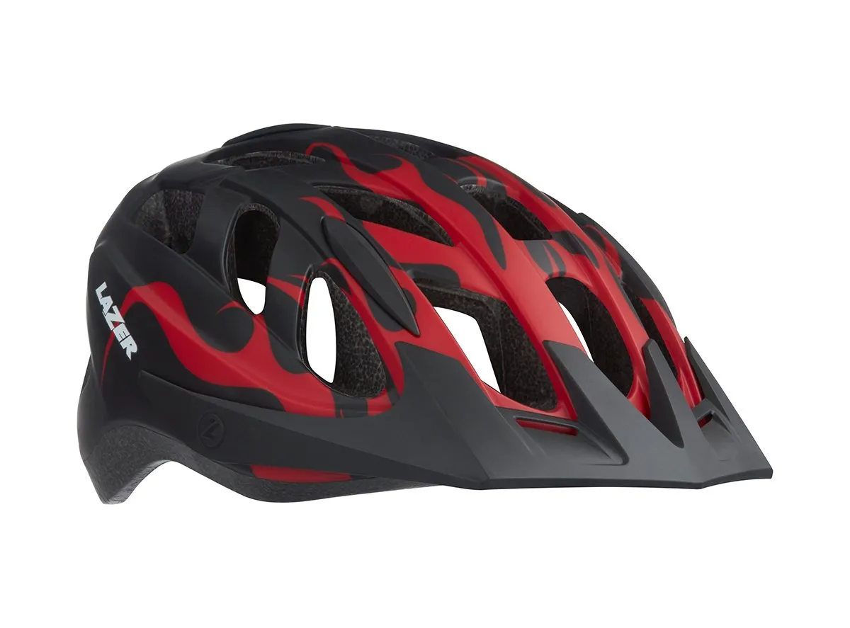 Lazer J1 MTB Helmet - Youth - Big Flame