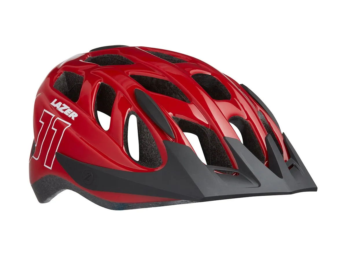 Lazer J1 MTB Helmet - Youth - Red