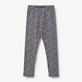 Leggings Jules - blue flowers