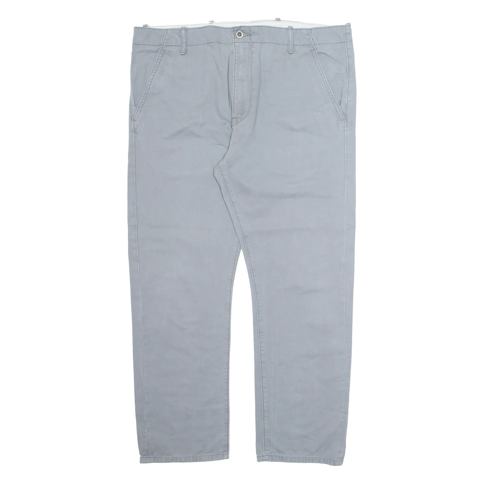 LEVI'S Chino Mens Trousers Grey Regular Tapered W40 L29