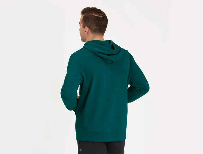 Life is Good Men's Simply True Fleece Hoodie - LIG Coin Stripe