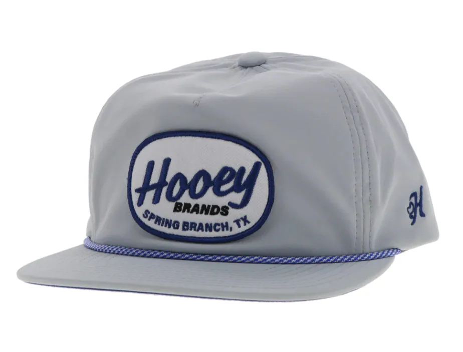 Local Hat Gray With Navy/White