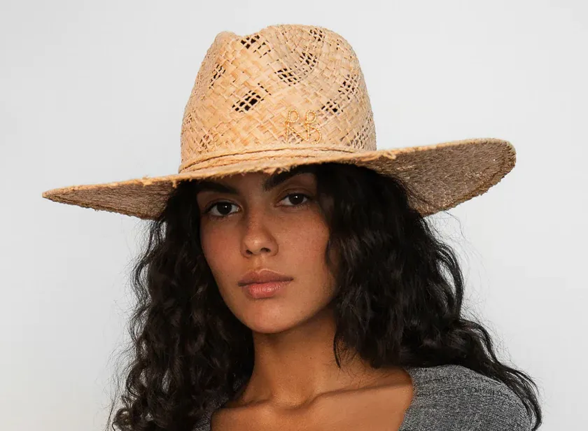 Logo Embellished Fedora Hat