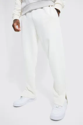 Loose Fit Man Official Split Hem Joggers | boohooMAN UK