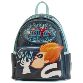 Loungefly x Disney Pixar The Incredibles Syndrome Mini Backpack