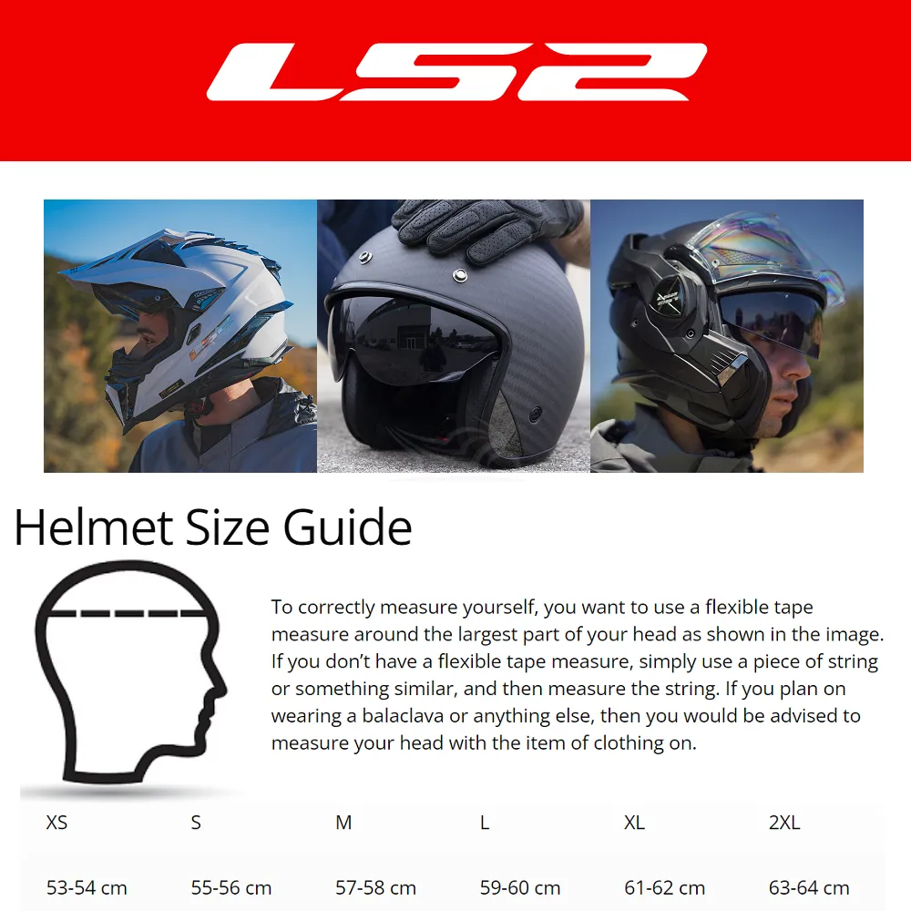 LS2 FF808 Stream II Plain Helmet - White