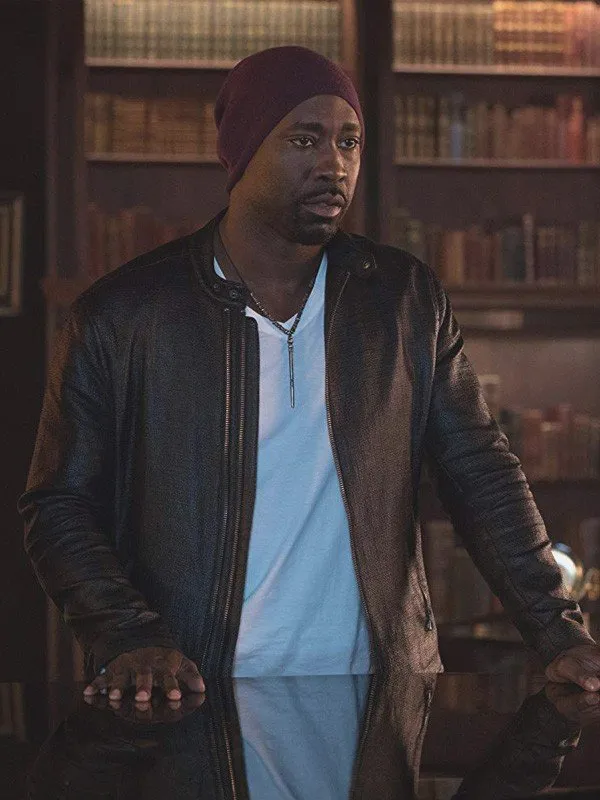 Lucifer's New Season Amenadiel The Arch Angel Casual Wear Leather Jacket