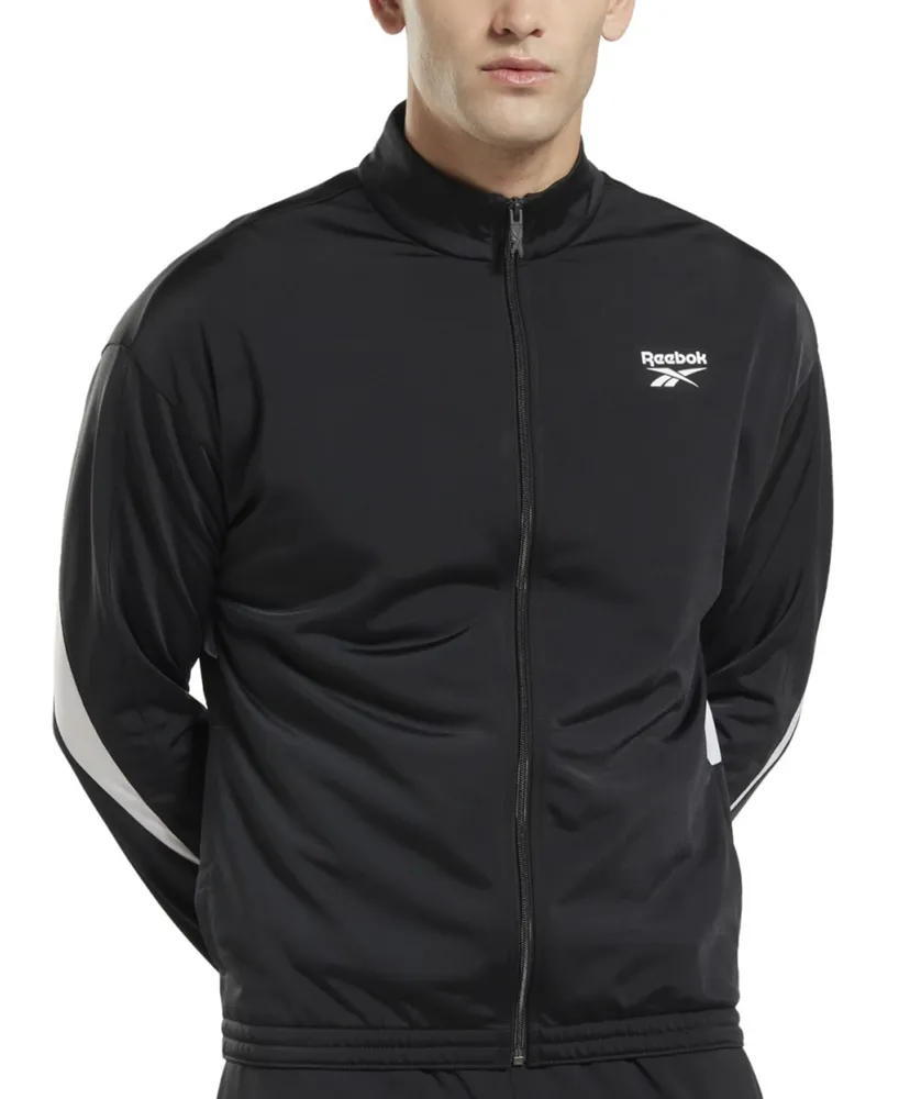 Macy's Reebok Men's Identity Vector Zip-Front Track Jacket