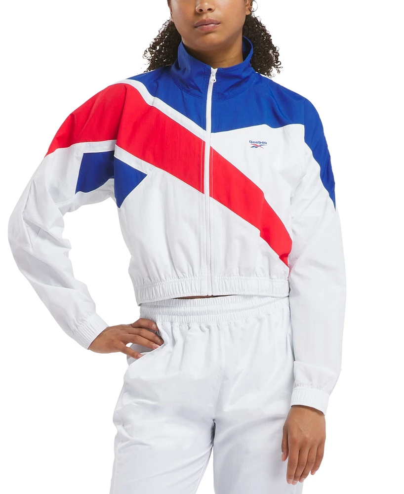 Macy's Reebok Women's Classics Franchise Zip-Up Track Jacket