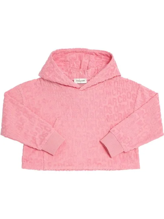 Marc Jacobs   Cotton terry hooded sweatshirt 