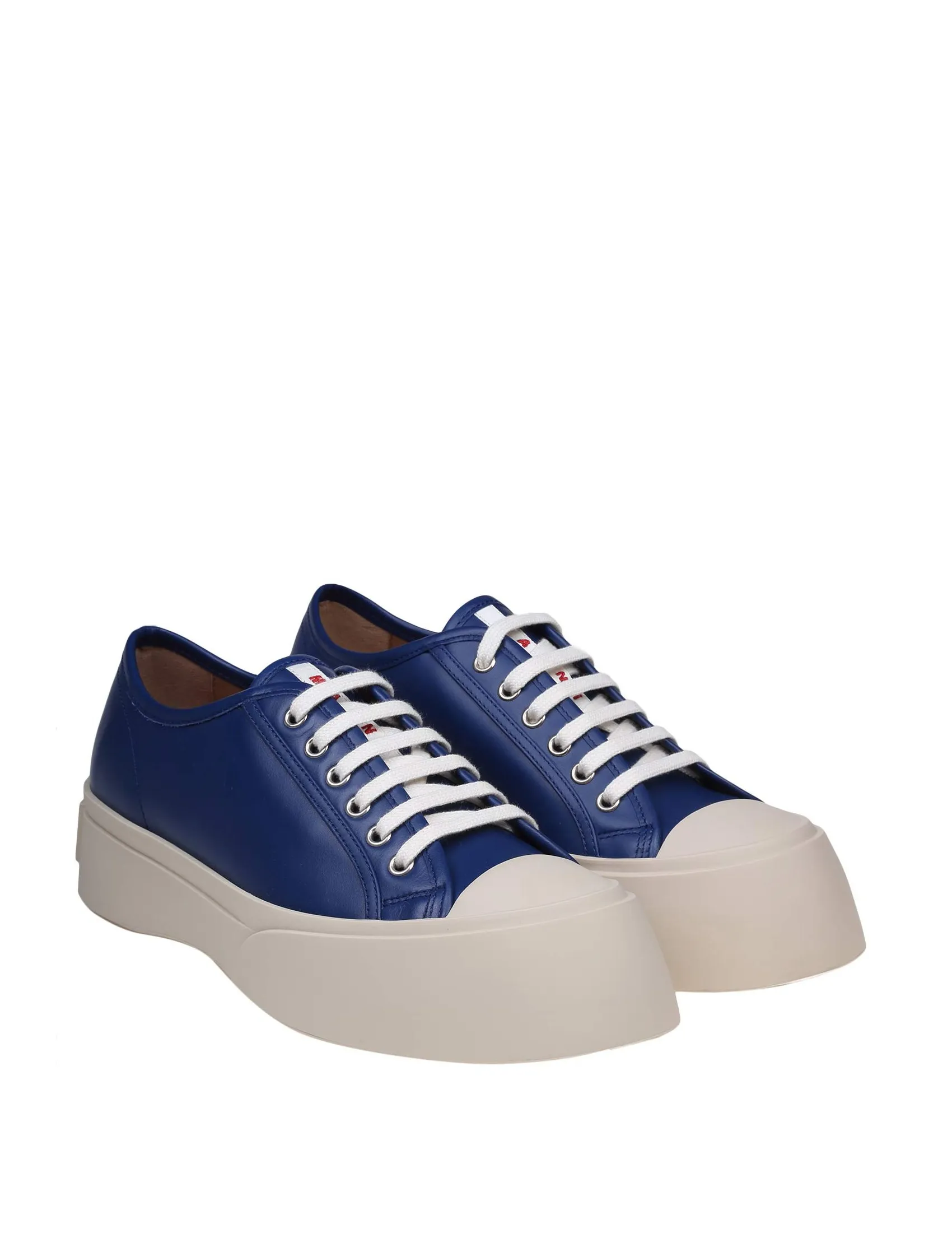 MARNI PABLO SNEAKERS IN BLUE NAPPA