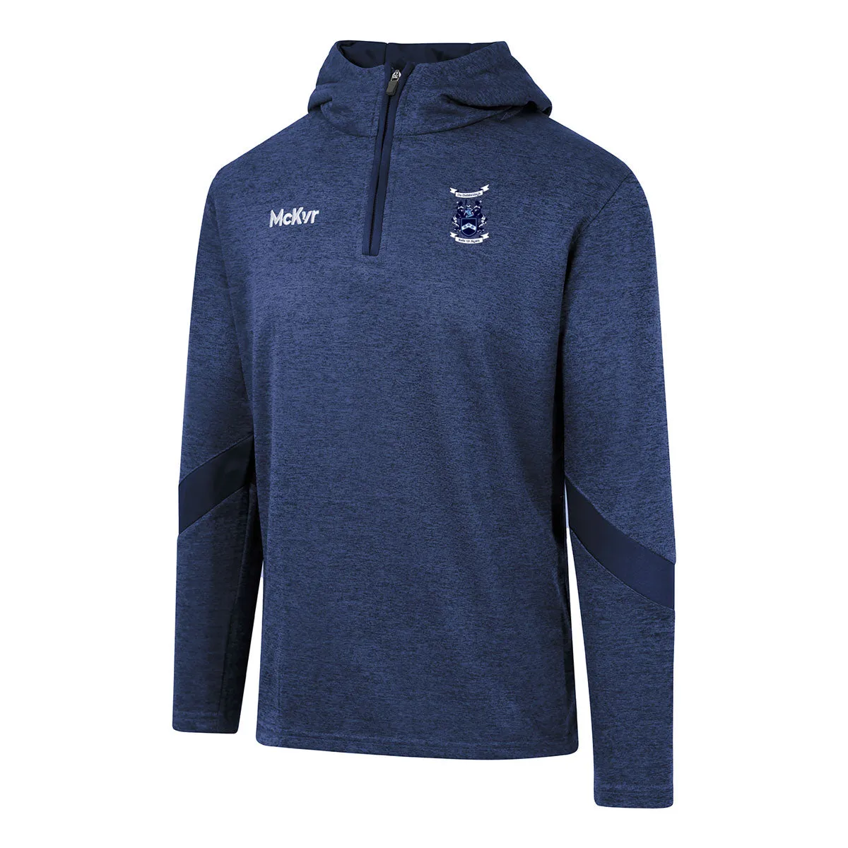 Mc Keever Ballyhegan Davitts Core 22 1/4 Zip Hoodie - Adult - Navy