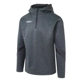 Mc Keever Core 22 1/4 Zip Hoodie - Adult - Charcoal