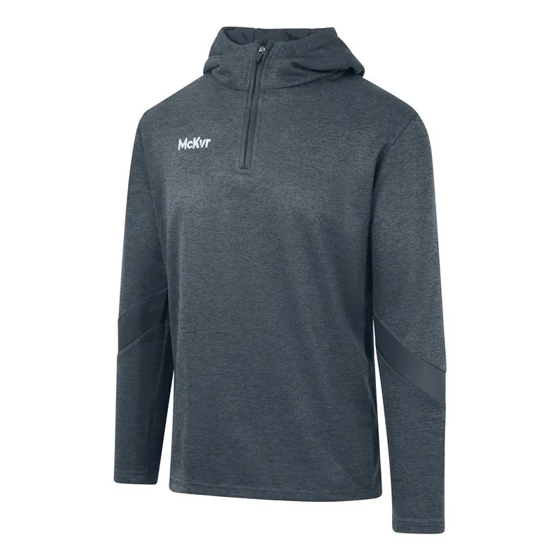 Mc Keever Core 22 1/4 Zip Hoodie - Adult - Charcoal