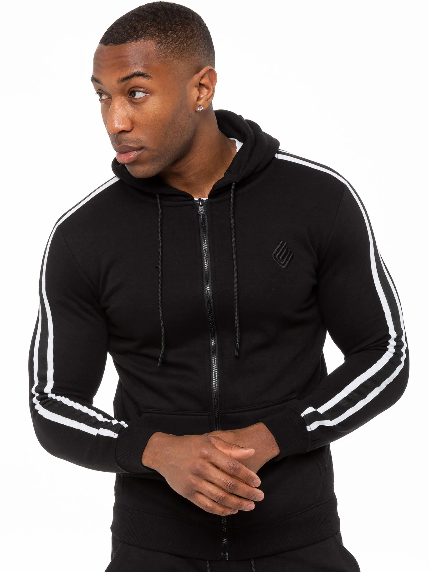 Mens Casual Zip Up Tracksuit Jacket | Enzo Designer Menswear