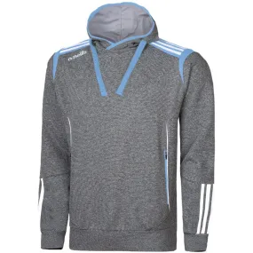 Men's Solar Fleece Hooded Top Grey / Sky / White