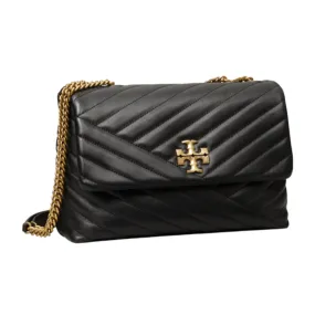 MerchPerks Tory Burch Black Kira Chevron Convertible Shoulder Bag