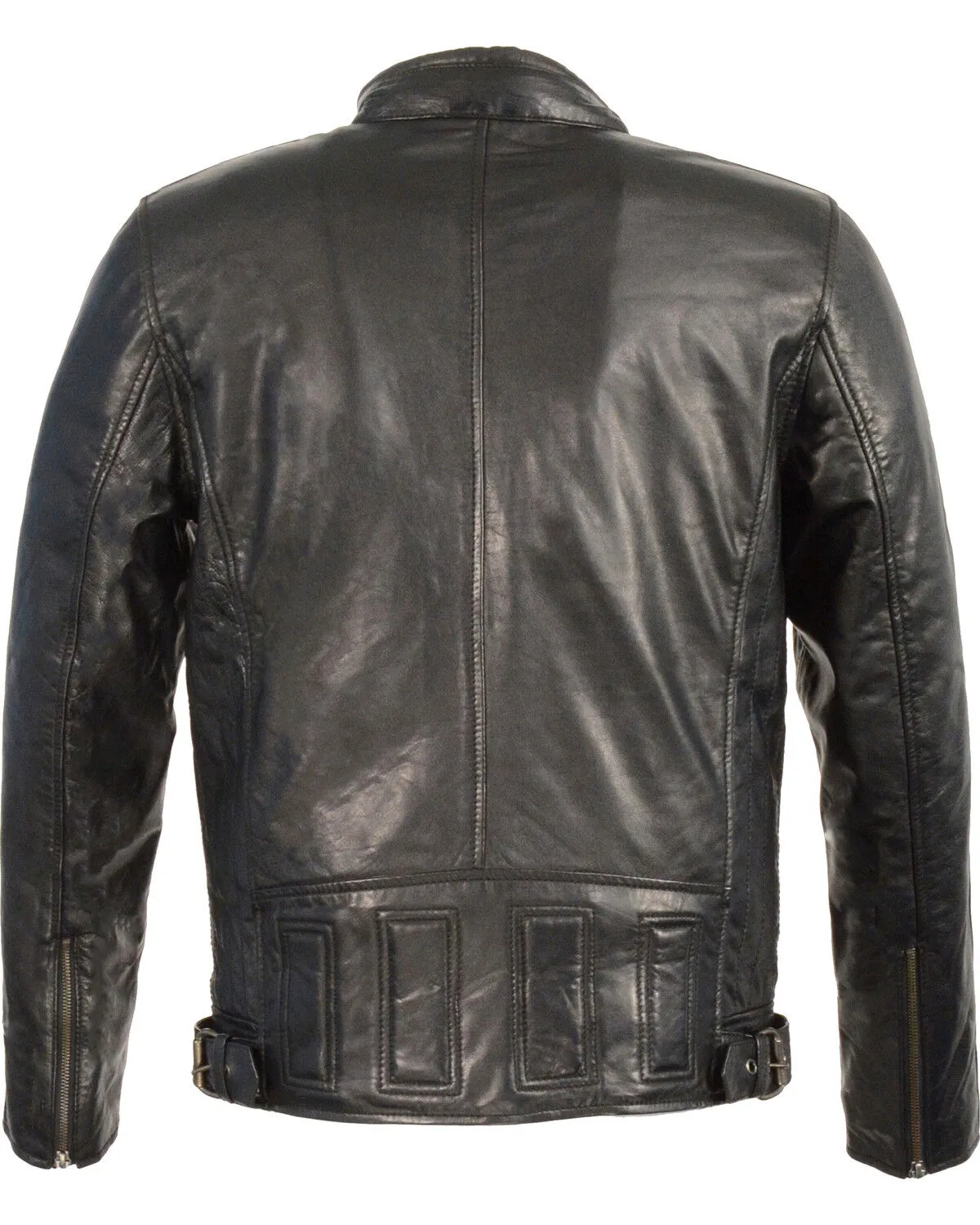 Milwaukee Leather Men's Stand Up Collar Leather Jacket - 5X Big