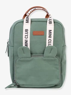 Mini Club Backpack in Canvas, by CHILDHOME - green