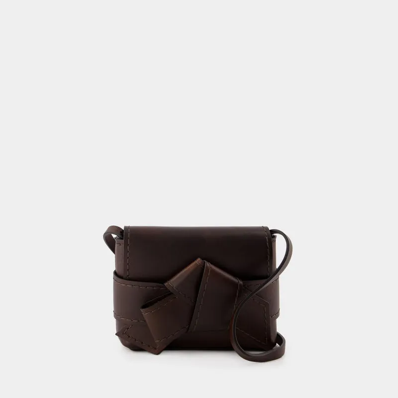 Mini Musubi Bag - Acne Studios - Leather - Brown