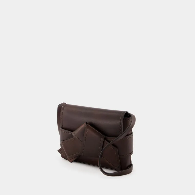 Mini Musubi Bag - Acne Studios - Leather - Brown