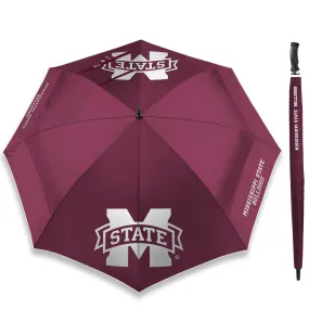 Mississippi State Bulldogs 62 WindSheer Lite Golf Umbrella