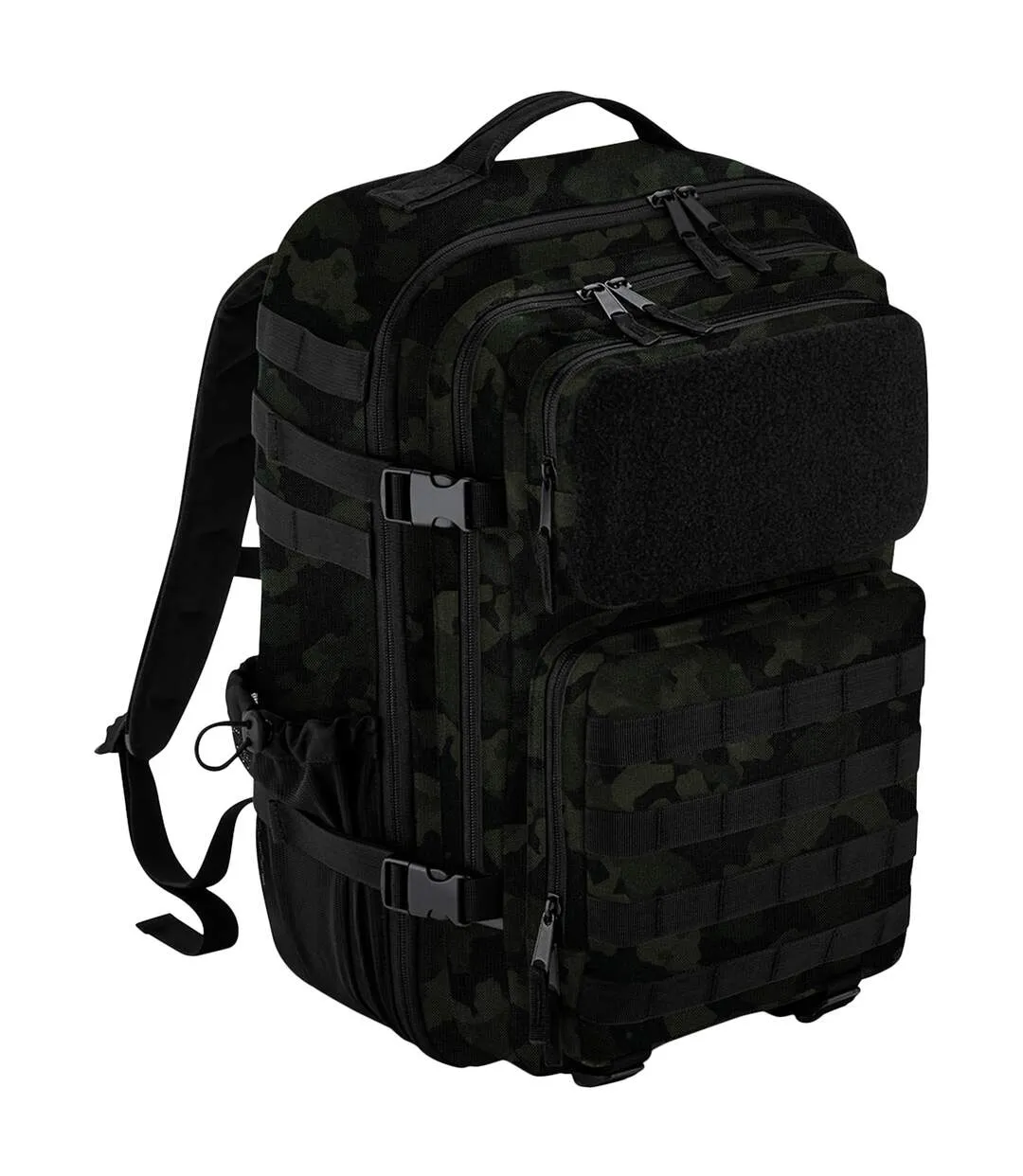 Molle tactical camo 35l backpack one size black/green Bagbase